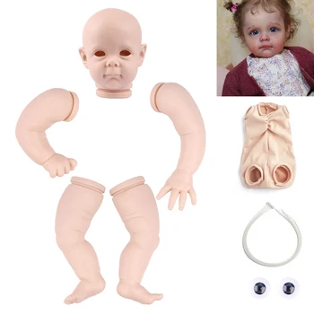 RSG Renăscut Baby Doll 22 Cm Realiste Nou-nascut Bebe Renăscut Maggi de Vinil Nevopsite Neterminate Papusa Părți DIY Gol Papusa Kit