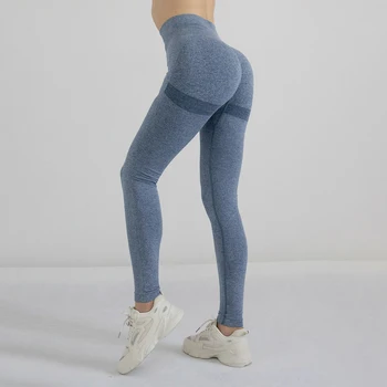 Pantaloni Fără Sudură Jambiere Push-Up Leggins Sport Femei Fitness Rulează Yoga Pantaloni Talie De Energie Elastic Pantaloni Sport Fata Dresuri