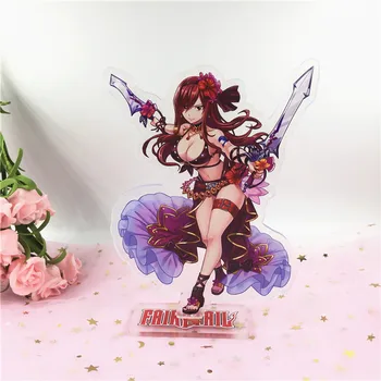 1 buc Minunat Anime Fairy Tail Cosplay Acrilic Figura Model de Jucării Ambarcațiuni Fairy Garden Decor Accesorii Copii Cadou