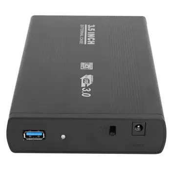 De Vânzare la cald Hard Disk Caz de 3.5 inch SATA HDD pe USB3.0 Adaptor Clasic Delicate Din Aliaj De Aluminiu Hard Disk Extern Cabina