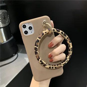 Lux leopard piele de Șarpe brățară inel de telefon caz pentru Huawei P40 P30 P20 Pro Lite Mate 40 30 20 10 Pro Lite silicon moale caz
