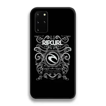 De lux Surfing Brandului Rip Curl Caz de Telefon Pentru Samsung Galaxy S21 Plus Ultra S20 FE M11 S8 S9 plus S10 5G lite 2020