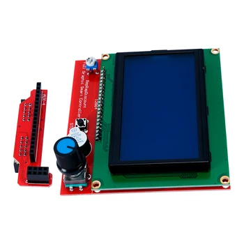 Rampe 1.4 LCD Inteligent de Control al Placii de baza RAMPS1.4 Monitor Ecran 12864 Panoul de Control LCD cu Cablu Placa de Imprimantă 3D Parte