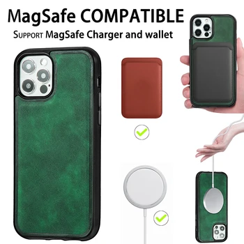 Simplu Telefon Caz pentru iPhone 12/iPhone 12 Pro 12 Mini 12Por Max Compatibil cu Apple MagSafe Încărcător de Protecție Scratchproof