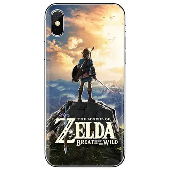 Zelda-Respirația-C-of-the-Wild-De-Legenda-Pentru Xiaomi mi Redmi Note 3 4X 4 5 6 7 8 8t 9 9 9m 10 pro lite TPU Moale Caz