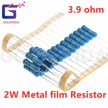 20buc 3.9 ohm 2W 3.9 R 3R9 Metal film rezistor