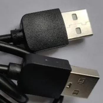 De înaltă Calitate Negru USB 2.0 de sex Masculin De sex Masculin M/M Extensie Conector Cablu Adaptor Cablu de Sârmă en-Gros din stoc!!!