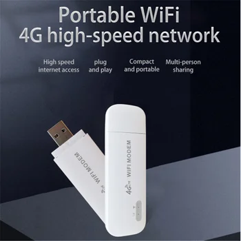 Wireless 3G/4G Router Modem Deblocat CarFi 150Mbps LTE Masina WiFi de Rețea în Bandă largă Dongle Stick Hotspot Wi-Fi cu Slot pentru Card Sim