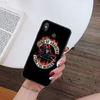 TV American Sons of Anarchy coque de acoperire coajă capa Telefon Caz Pentru Xiaomi Redmi note 7 8 9 t k30 max3 9 s 10 pro lite