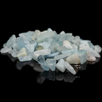 16 Inci Naturale Neregulate Albastru Acvamarine Chips-uri Piatră Pietriș Margele Pentru Bijuterii DIY Brățară Colier Dotari