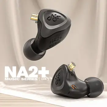 NF AUDIO NA2+ Dual Cavitatea Dinamic de Aluminiu de Muzică Hifi Monitor Audiofil Muzician Căști Auriculare NM2 NM2+ 2 Pin 0.78 mm Cablu