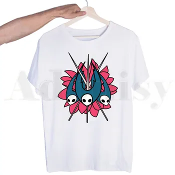 Fantoma Cavaler Artă Grafică Hollow Knight Joc Amuzant Tricouri Barbati Moda de Vara tricouri Tricou Top Teuri Streetwear Harajuku Amuzant