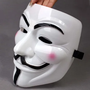 Halloween Petrecere de Craciun Film Cosplay V de la Vendetta Hacker Masca Anonymous Guy Fawkes Cadou Adult Film pentru Copii Tema Masca Joker