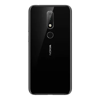 Nokia X6 Smartphone Android, Ecran Complet, cu Dublă carte Dual standby 4G 64G negru 4G 32G Folosit de Recunoaștere a Feței bătrânului Nokia 6.1 plus
