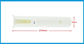 2X alb, Plastic ABS Tijă de Pescuit Rack Suport Ușor de Filare Accesorii Durabila Polul Tub Montare Suport Priza de Rack