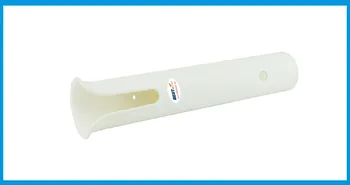 2X alb, Plastic ABS Tijă de Pescuit Rack Suport Ușor de Filare Accesorii Durabila Polul Tub Montare Suport Priza de Rack