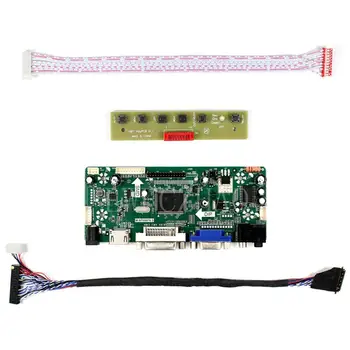 Lwfczhao Mnt68676 Kit pentru LP156WH2-TLA1 LP156WH2-TLAA LP156WH2 HDMI+DVI+VGA 1366x768 LCD ecran cu LED-uri Controler de Bord Driver
