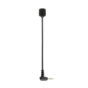 BOYA BY-UM4 mini Microfon Flexibil 3.5 mm TRRS Plug-in Microfon Gooseneck pentru iPhone iOS, Android, Smartphone, Laptop, Desktop PC