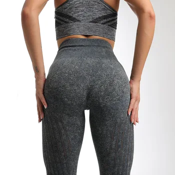 2020 Nou Gol Afară De Yoga Pantaloni Talie Mare Întindere Scrunch Fără Sudură Colanti Sport Femei Fitness Colanti Respirabil Sport Îmbrăcăminte