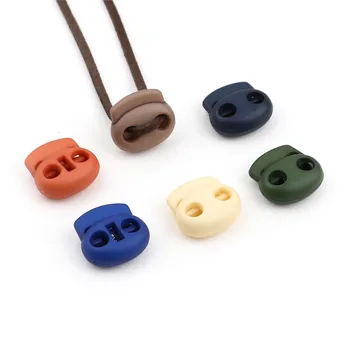 10buc/ Pachet de Plastic Colorate Blocare Cablu Dop Oval Siguranta Incuietoare Cataramă Pentru Colier Guler de Câine Coarda Accesorii 20x20mm