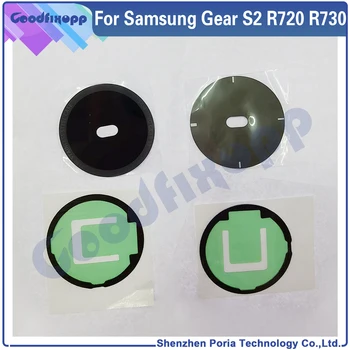 Sticlă de protecție Pentru Samsung Gear S2 SM-R720 SM-R730 Clasic SM-R732 Capacul din Spate Lentilă de Sticlă de Reparații Și Înlocuire