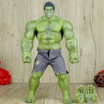 26cm Marvel Avengers Hulk PVC Cifrele de Acțiune Ragnarok Mâinile Mobile Război Ciocan, Topor de Luptă Gladiator Model de Jucării pentru Copii Cadouri