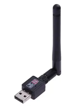 Adaptor USB WiFi Adaptor Wi-Fi placa de Retea WiFi Antena Wireless Wi-Fi, Receptor Pentru PC Free Wireless-N USB 2.0