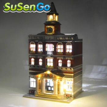 SuSenGo Lumină LED-uri Kit Pentru 10224 Creator Primăria Compatibil Cu 15003 30014 , NU Blocuri Model