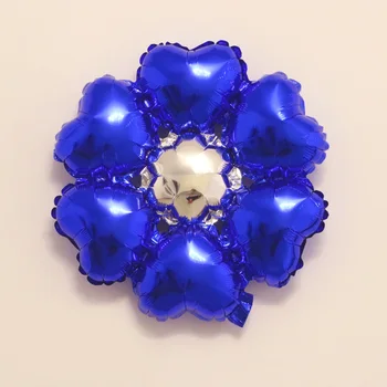Cinci petale de Flori de Aluminiu Baloane de Moda Petrecere de Nunta in forma de Inima Petale de Noutate Baloane Utile Balon Balon Atractiv