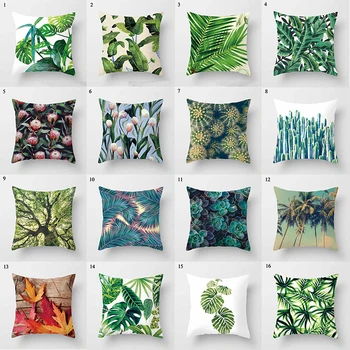 Modelul de frunze de arțar Perne Acoperă Piața Pillowslip materiale de Acasă față de Pernă față de Pernă Decorative Pillowslip Canapea extensibilă