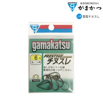 Gamakatsu Gamma Kaz pește cârlig ヌスし negru barbless pește cârlig de policultură barbless cârlig
