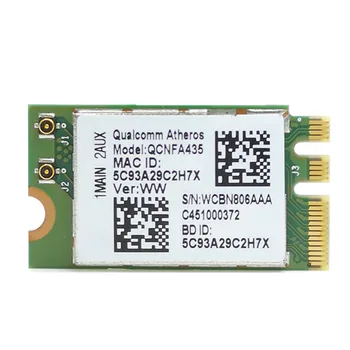 Adaptor Wireless Card pentru Qualcomm Atheros QCA9377 QCNFA435 802.11 AC 2.4 G/5G unitati solid state placa WIFI Bluetooth 4.1