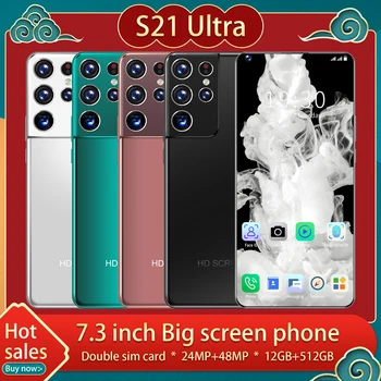 5G Samsug S21 Ultra Versiune Globală 6800mAh Android 7.3 10.0