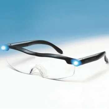 Diamant Instrument de Pictură Broderie LED-uri cu lumina anti-blue light iluminat ochelari de citit USB reîncărcabilă zoom ochelari de citit