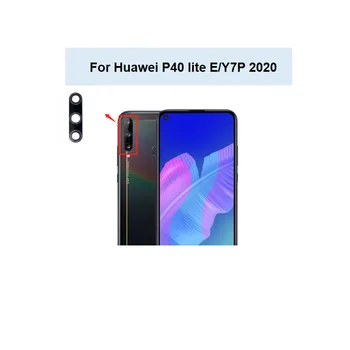 Noi 2020 2021 Pentru Huawei Y7A Y9A Y6P Y7P Y8P Spate aparat de Fotografiat Lentilă de Sticlă din Spate Cu Autocolant Adeziv Lipici