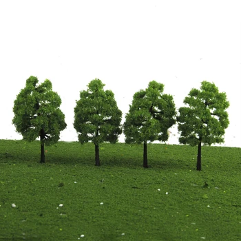 120 de Pachete Verde de cale Ferată Model Copaci 1/100 OO Scară de peisaj Peisaj