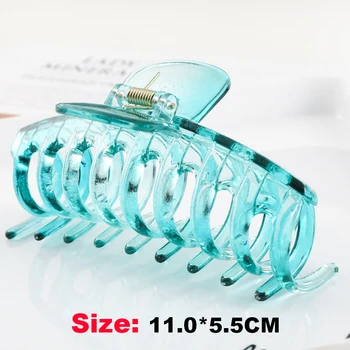 Plastic de Mare 11mm Accesorii de Par Clipul de Gheare de Păr Pentru Duș