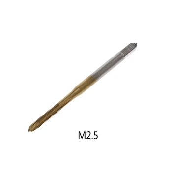 2021 Noua M2/M2.5/M3/M3.5/M4/M5/M6 Metrice HSS Direct Flaut Șurub Filet Robinet Plug Tap