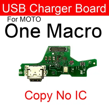 Încărcător USB Jack de Bord Pentru Motorola Moto O Putere de Acțiune Viziune Fusion+ Macro de Încărcare Micro Conector Dock Cablu Flex Bord