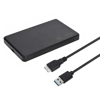 USB 3.0 Hard Disk Caz Mobil Cabina de 2.5 inch Serial Port SATA HDD SSD Adaptor Extern Cutie Suport 3TB pentru Laptop Notebook