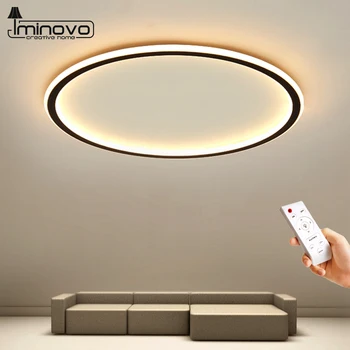 LED Lumina Plafon Minimalist Interior Decor Acasă Lampa de Dormitor, Camera de zi Montare pe Suprafață Estompat corp de Iluminat de Control de la Distanță
