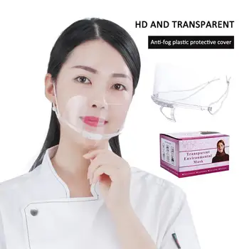 FH004-W 1/10pcsPET Material HD Transparent Anti-ceață de Protecție din Plastic Masca de Paza Gurii Instrumente de Bucatarie Alimente Sănătoase