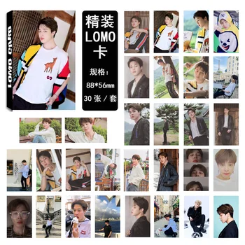 Noi 30pc / Cutie Kpop Bangtan Boys Album JIMIN Harta SUFLETUL PERSONA Băiat LUV Lomo Carduri de Felicitare Self-Made Foto Fan Cadou