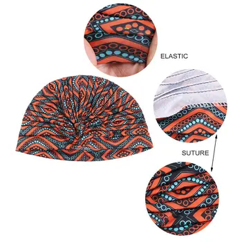 Dungi Colorate De Imprimare Bentita Femei Pălărie Turban Hijab Simplu Moale Chimioterapie Cap Pătrat Eșarfă Capac Eșarfă Decor Cancer Pălărie