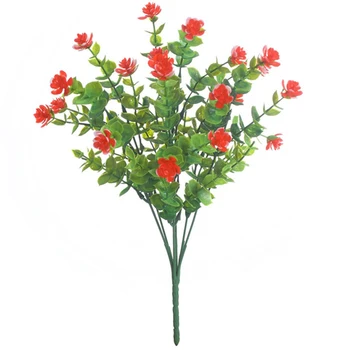 36cm Artificiale Lotus Silk Fals Flori de Nunta DIY Acasă Decorare Grădină 35 De Capete de Fals Plante Artificiale Buchet de Flori