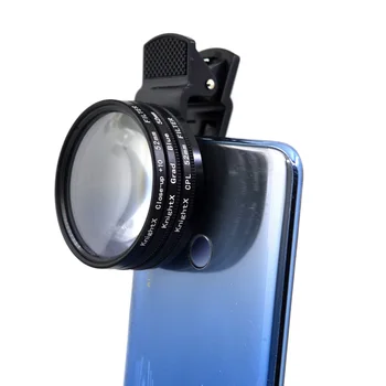 52MM filtru aparat de Fotografiat mobil CPL polarizador Gradient ND ND2-1000 obiectiv macro pentru iphone huawei samsung galaxy android celphones
