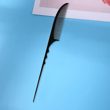 Arc Plastic Fin-dinte Pin Coafura Haircut Hair Styling Rat Coada Ascuțită Pieptene Pro Salon de Ingrijire a Parului Instrument de Styling