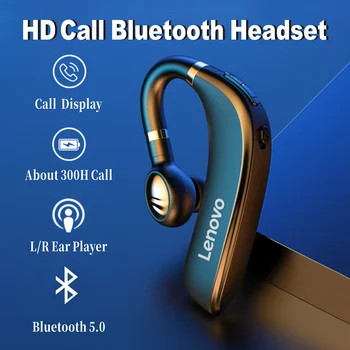 Pentru Lenovo HX106 Bluetooth 5.0 Casti HD Apel Wireless rezistent la apa Cască Microfon Pentru Conducere Întâlnire HIFI Stereo de Reducere a Zgomotului