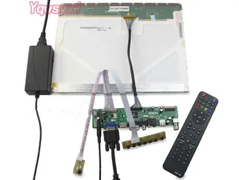 Controler de Bord + DC 12V 3A putere Kit adaptor pentru LP156WH2 LP156WH4 TV+HDMI+VGA+AV+USB LED LCD Controller Driver Placa