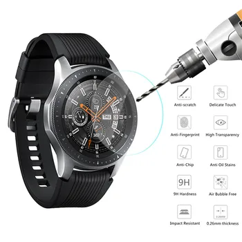 Sticla temperata pentru Samsung Galaxy Watch 42mm 46mm Gear S2 S3 Ecran Protector Protective Film Band + Kit de Curățare